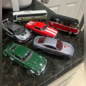 Lot of toy cars